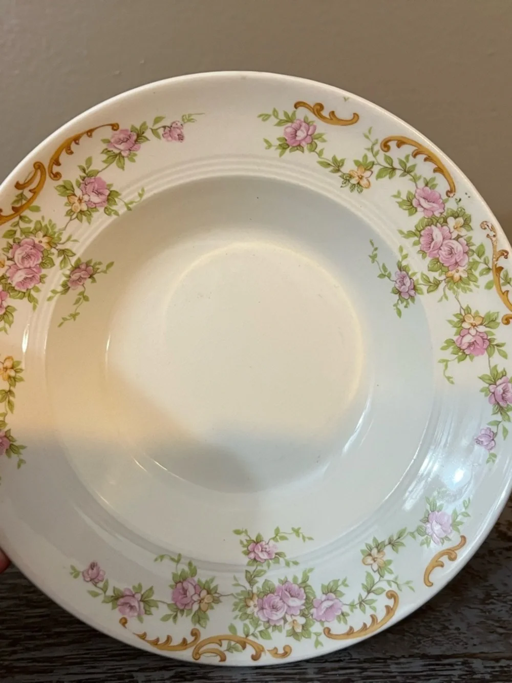 Set of 8 Vintage Salem China Co. Sandra Floral Round Bowl, 6 in